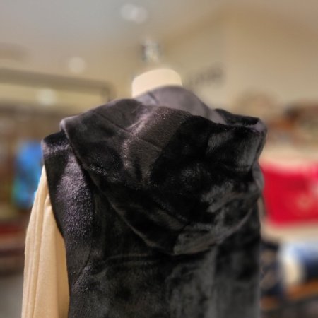 후드 퍼 베스트