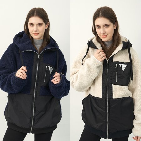 노이즈 보아 남여공용 후드집업 루이스