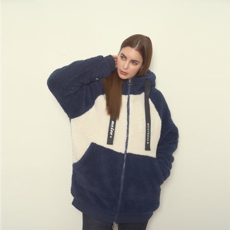 노이즈 쉘파 남여공용 후드집업 미아