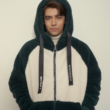 노이즈 쉘파 남여공용 후드집업 미아