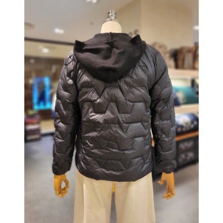 경량 후드 오리털 점퍼