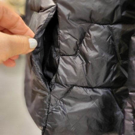 경량 후드 오리털 점퍼