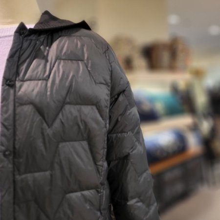 경량 후드 오리털 점퍼