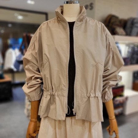 스트링 지퍼 점퍼