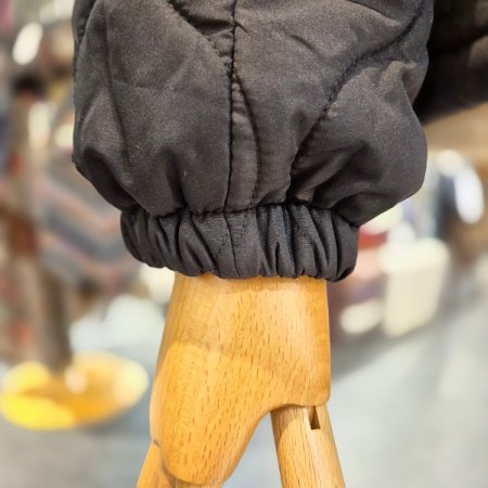 패딩배색 니트 점퍼