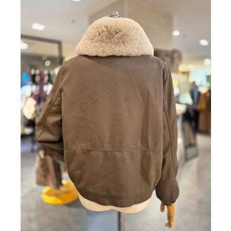 퍼카라 레더 점퍼