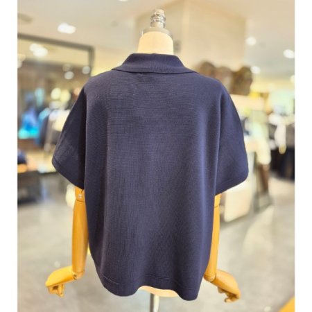 오픈형 반팔 카라 가디건