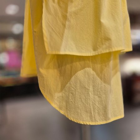 뒷면 덧단 루즈핏 카라 셔츠