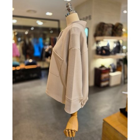 앞포켓 언발 자켓