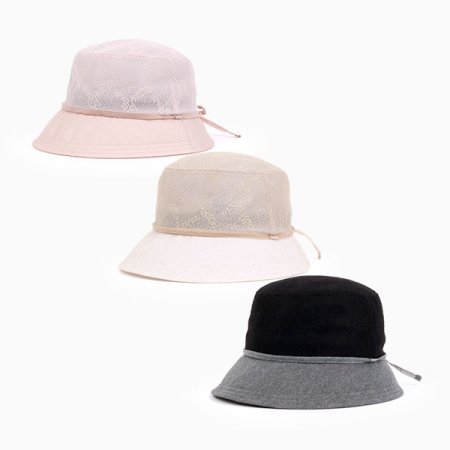 닥스모자 리본 끈 벙거지