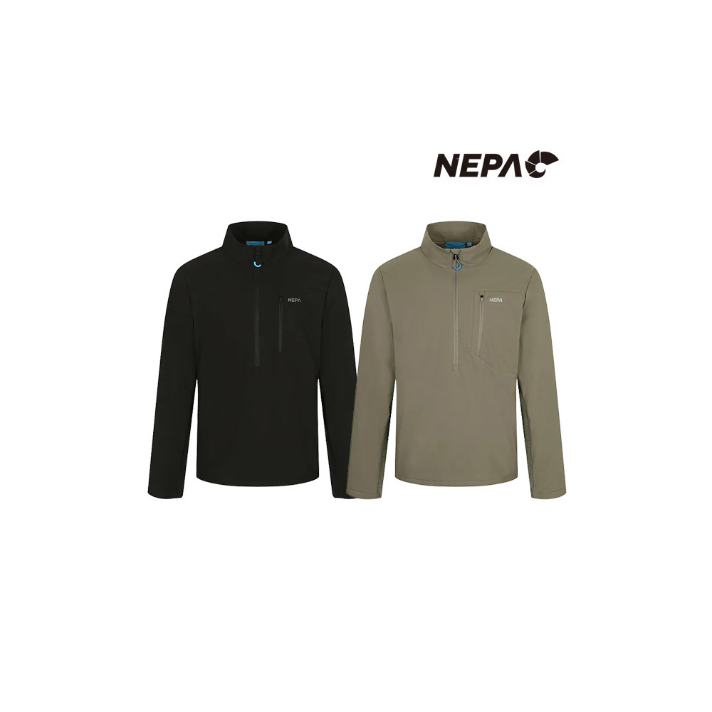 남성 랩 옥타 집업 티셔츠