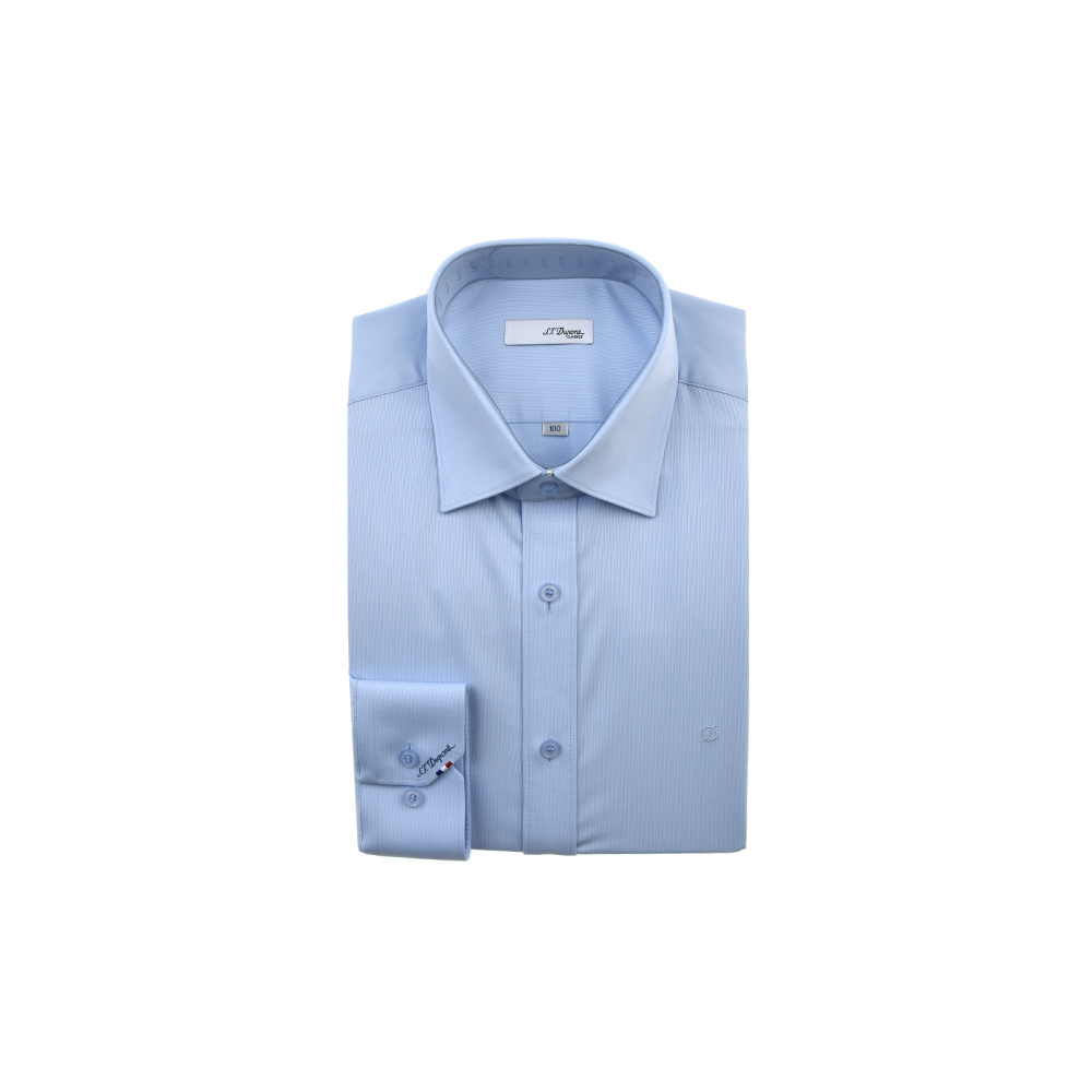 소매삼색 슬림셔츠